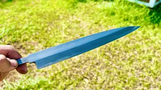 Knife Restoration: Japanese Yanagiba Rust Removal and Sharpening