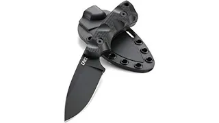 MUST SEE  Hunting Gear Review! CRKT SIWI Fixed Blade Knife: Compact and Lightweight Black Tactica..