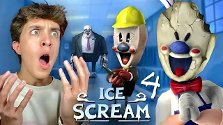 ATRAPADO EN LA FÁBRICA DEL HELADERO !! | Ice Scream 4