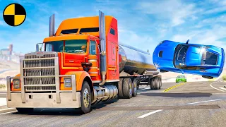 Realistic Crossroad Crashes #1 😱 BeamNG.Drive