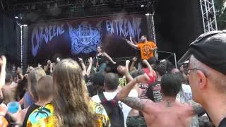 Ultimo Mondo Cannibale live @ Obscene Extreme 2014 FULL HD