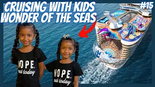 Things to do with kids on Wonder of the Seas! Royal Caribbean's BIGGEST cruise ship in the world!