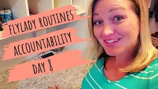 Day 8 | Flylady Routines Accountability