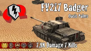 FV217 Badger  |  7,8K Damage 7 Kills  |  WoT Blitz Replays