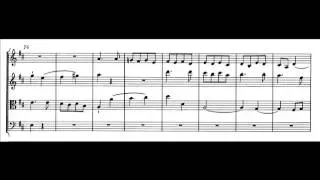 Mozart - Divertimento K. 136 - III: Presto (score)