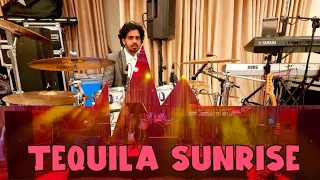 Tequila Sunrise drum cover | Recording live drums | live mobile recording |srilanka 2022|Gaiya Drums