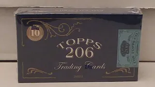 Topps 206 Wave 5 Baseball Cards Box Opening and Review - Are These Worth It?