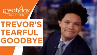 Trevor Noah gives one last tearful goodbye to The Daily Show