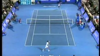 2011 Abu Dhabi - Djokovic def. Ferrer 2:0 (Final) (Highlights)