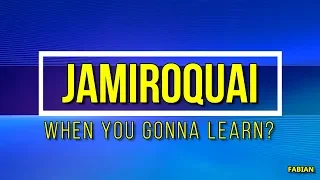 Jamiroquai - When You Gonna Learn? KARAOKE