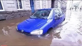 High winds and rain cause chaos across Western Europe