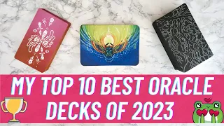 THE BEST ORACLE DECKS OF 2023: Ranking my Top 10 😱🏆