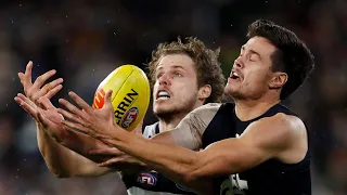 Jack Silvagni - Highlights - AFL Round 18 2022 - Carlton Blues vs Geelong Cats