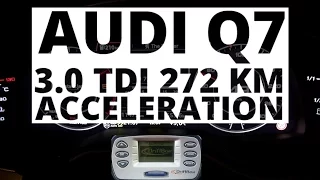 Audi Q7 3.0 TDI 272 hp (AT) - acceleration 0-100 km/h