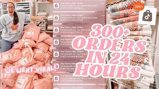 Our Small Business Went Viral on Tik Tok, Small Business Studio Vlog, ASMR Packing Orders