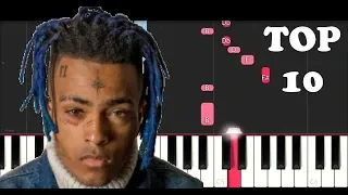 XXXTENTACION'S TOP 10 SONGS ON PIANO