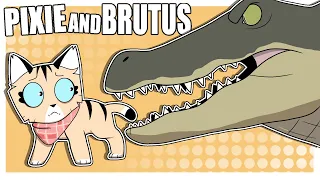 Pixies Crocodile Attack (Pixie & Brutus Comic Dub)