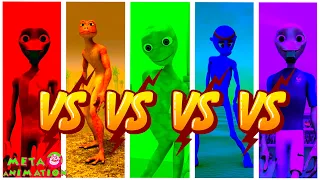 COLOR DANCE CHALLENGE DAME TU COSITA vs Chocobodi vs Patila vs EL Taiger | META ANIMATION