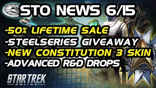 STO News 6/15: 50% Lifetime Sale | New Steelseries Giveaway | New Constitution III Skin