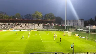 Polonia Warszawa 1-0 Resovia Rzeszów 08.04.2024 r. Bartosz Biedrzycki gol na 1-0