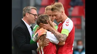 Christian Eriksen: Denmark midfielder collapses during Euro 2020 opener against Finland