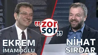 Nihat Sırdar zor sordu, ben de yanıtladım.