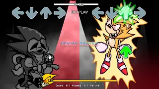 VS Sonic Exe sings Animal FNF | Sonic.exe 2.0 Colored vs FNF Sonic exe 1.5 Mod Black & White