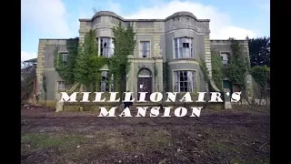 Exploring An Abandoned Millionaires Mansion! Everything left inside + Vintage Cars!