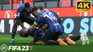 FIFA 23 - Inter vs Milan | UCL Semifinal [4K 60FPS]