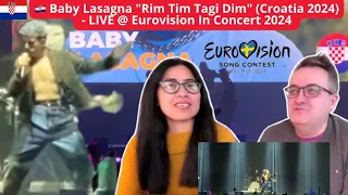 🇭🇷 Baby Lasagna "Rim Tim Tagi Dim" (Croatia 2024) - LIVE @ Eurovision In Concert 2024 🇩🇰REACTION