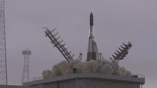 3D Render of Yuri Gagarin Launching As First Human In Space On Vostok-1