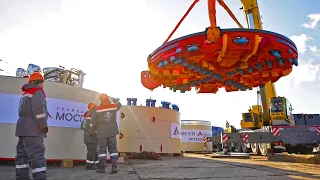 ТПМК «Енисей» прибыл в Красноярск для строительства метро