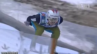 Simon Ammann 236,5m - Planica 2010 - komentarz TVP