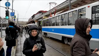 Парад трамваев на ВДНХ и выставка в депо им. Баумана. 16 апреля 2022 год