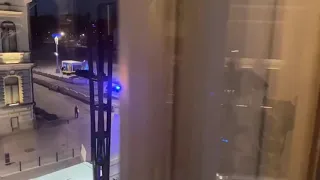 Police chase in Tampere city center, Finland, 2021 - Great pit maneuver By the police
