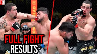 Robert Whittaker Vs Kelvin Gastelum UFC Vegas 24 Full Fight Results