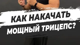 🔥 КАК НАКАЧАТЬ МОЩНЫЙ ТРИЦЕПС?