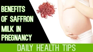 Benefits of Saffron Milk in Pregnancy - Saffron for Constipation During Pregnancy