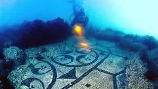 Underwater Ruins of Pompeii in Naples, Italy