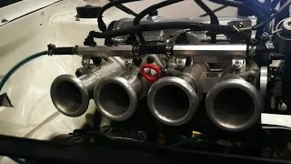 169kws vw mk1 golf 8v with throttles on methonal making some insane power full worked engine