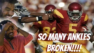 The Greatest College Running Back???- Reggie Bush TBT USC Highlight [Reaction] | Sharpe Sports