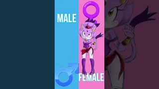 Sonic Gender Swap edit ❤️ - Sonic Cambio De Género