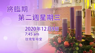 將臨期第二週星期三 (09/12/2020)