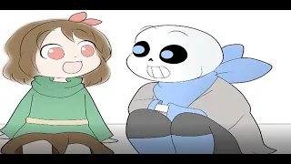 Blueberry Sans и Chara. МИНИ ИСТОРИЯ. RUS DUB UNDERSWAP