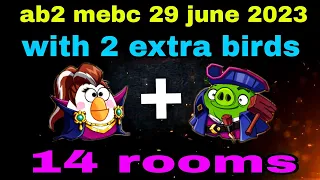 Angry birds 2 mighty eagle bootcamp Mebc 29 june 2023 with 2 extra birds Matilda+leo #ab2 mebc today