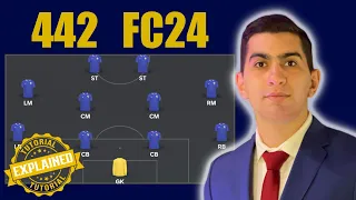 442 Formation Creating Chances & Best Meta Custom Tactics | FC24