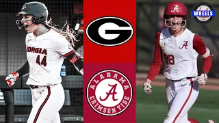 #18 Georgia vs #4 Alabama Highlights | 2022 College Softball Highlights