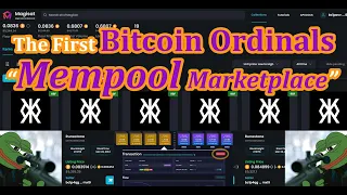 Magisat is the First Mempool Marketplace for Sniping Bitcoin Ordinals (& Potentially Runes Tokens)