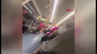 Metroda eşini başka kadınla gördü! Anahtarı ver bir daha eve gelme