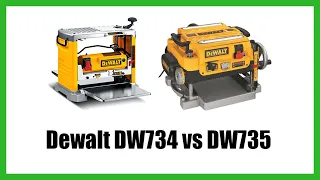 Dewalt DW734 vs DW735